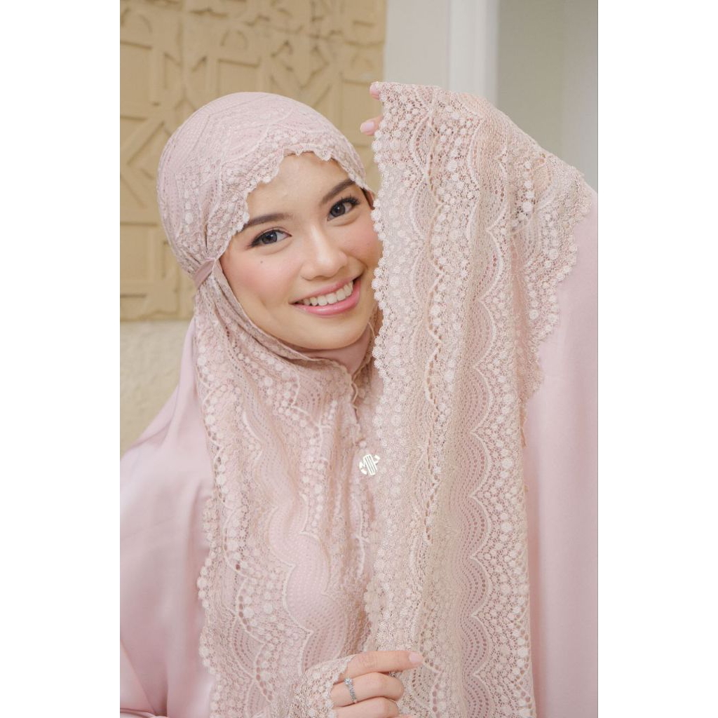 Mukena Lebaran mewah Aisha Jumbo free box