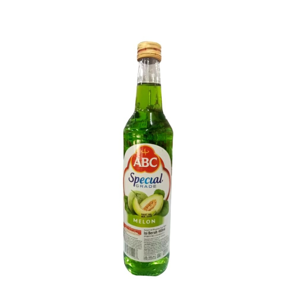 Sirup ABC Melon 460ml - Manis Segar, Cocok untuk Minuman Dingin