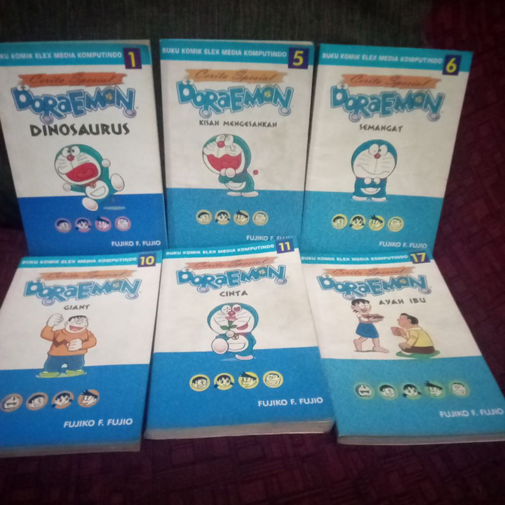 Komik Doraemon Cerita spesial lengkap ( 6 komik )