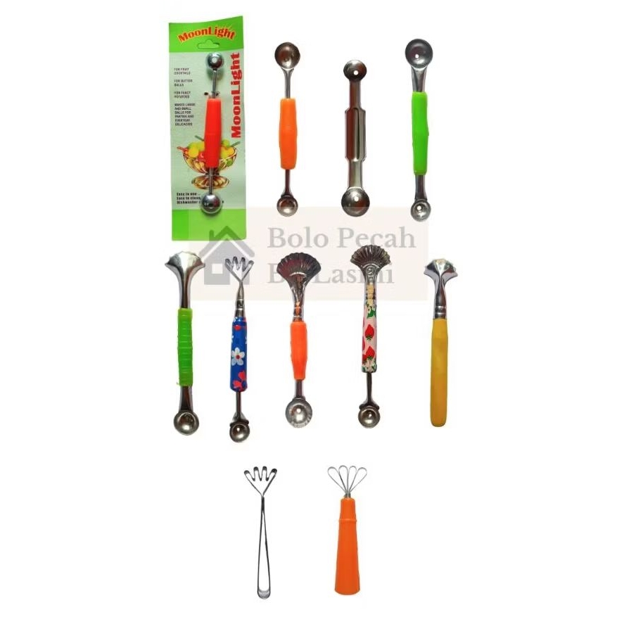 Kerokan Serutan Buah / Kerok Serut Buah / Serutan Blewah Melon / Cuplekan Buah Bulat Cocktail