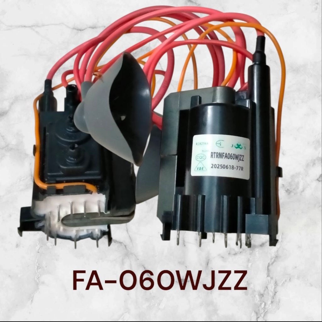 Flyback TV FA 060 WJZZ kabel Merah Orange Transformator Bertegangan tinggi Untuk TV Tabung Sharp 14-