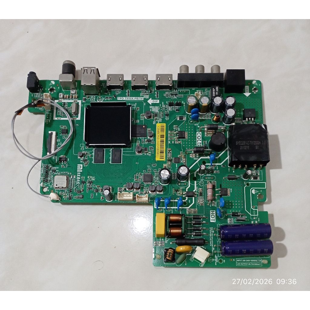 MB MOBO MAINBOARD MODULE MESIN TV MI L32M5-AN (MB MI32)