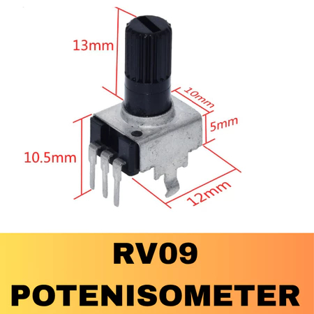 Potensio 100K RV09 Potensiometer 100 K Ohm RV 09