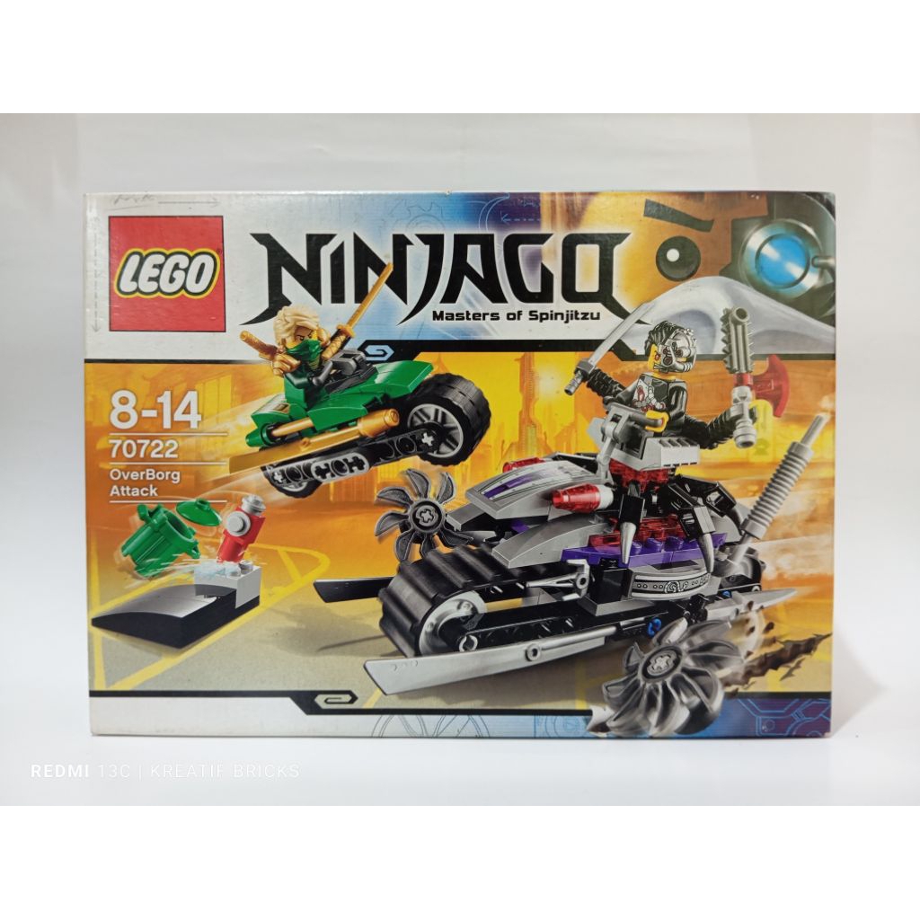 LEGO NINJAGO OverBorg Attack 70722 (Retired Set)