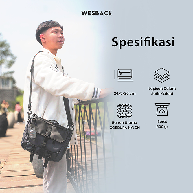 Buffalo - Tas Selempang Tas Slingbag Clutch hanging bag Cordura