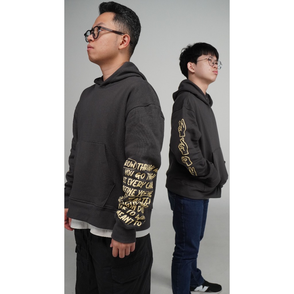 ARK - Grow Hoodie | Outerwear Collection Unisex Boxy Baju Rohani Atasan Rohani Hoodie Boxy