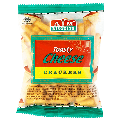 Aim Biscuits Toasty Cheese Crackers