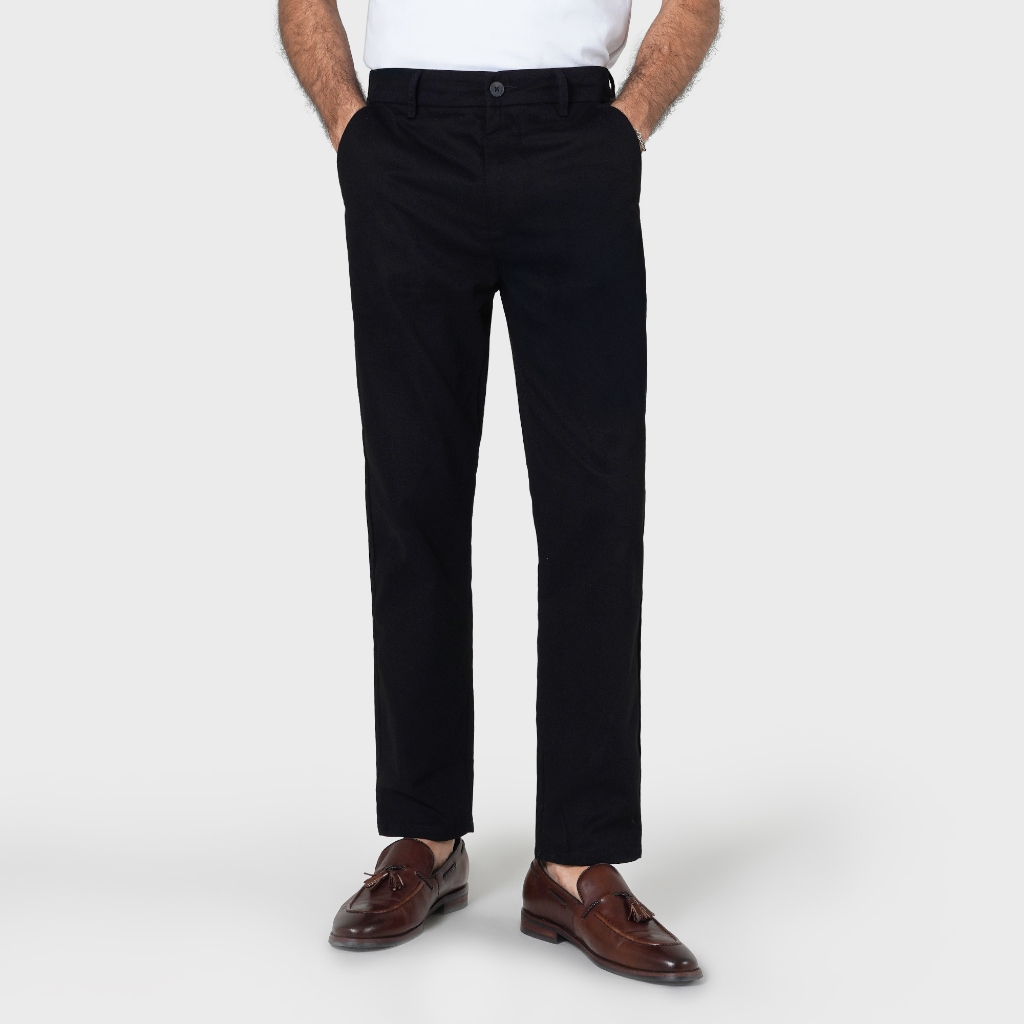 CELCIUS Celana Chinos Panjang Slim Fit L03000720C Hitam