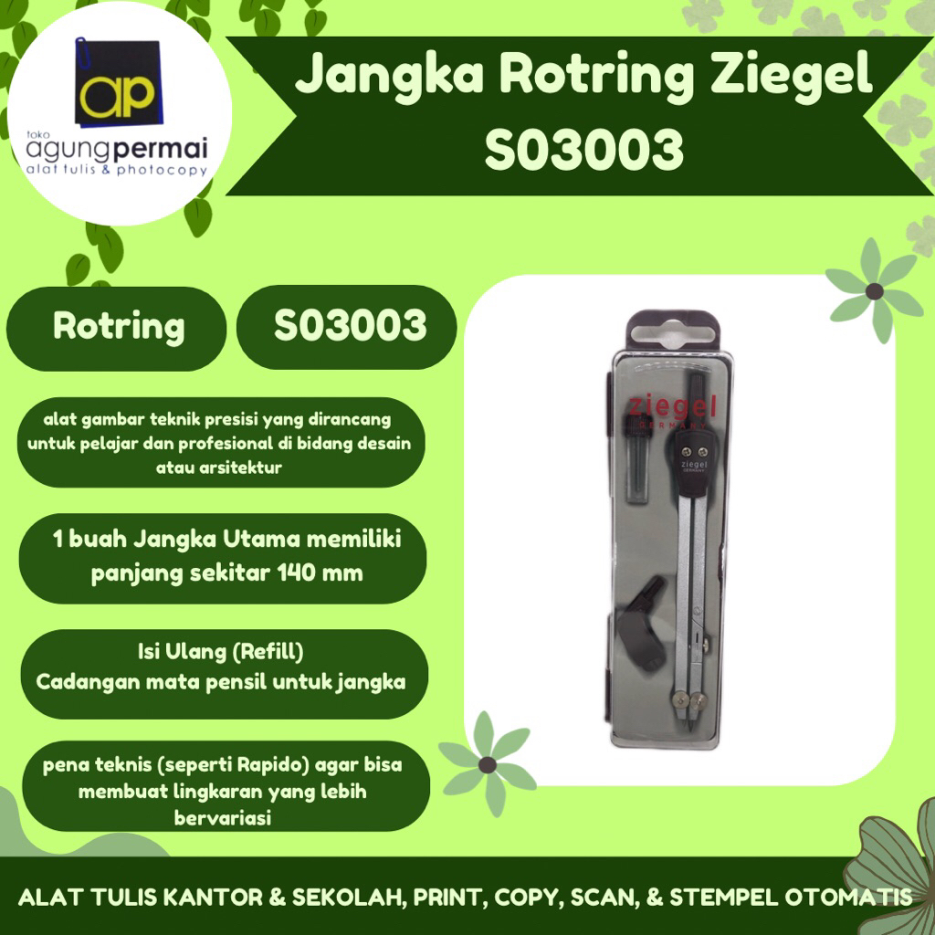Jangka Rotring Ziegel SO3003