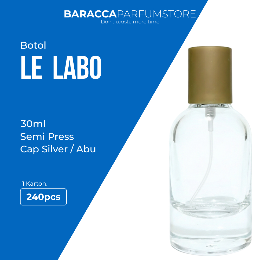 Botol Parfum Le Labo 30ML Semi Press - Botol Parfum Kosong Le Labo - Botol Le Labo 30ML
