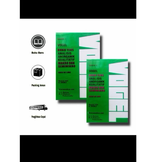 paket 2 buku vogel jl 1 & 2 (sepaket ) termurah