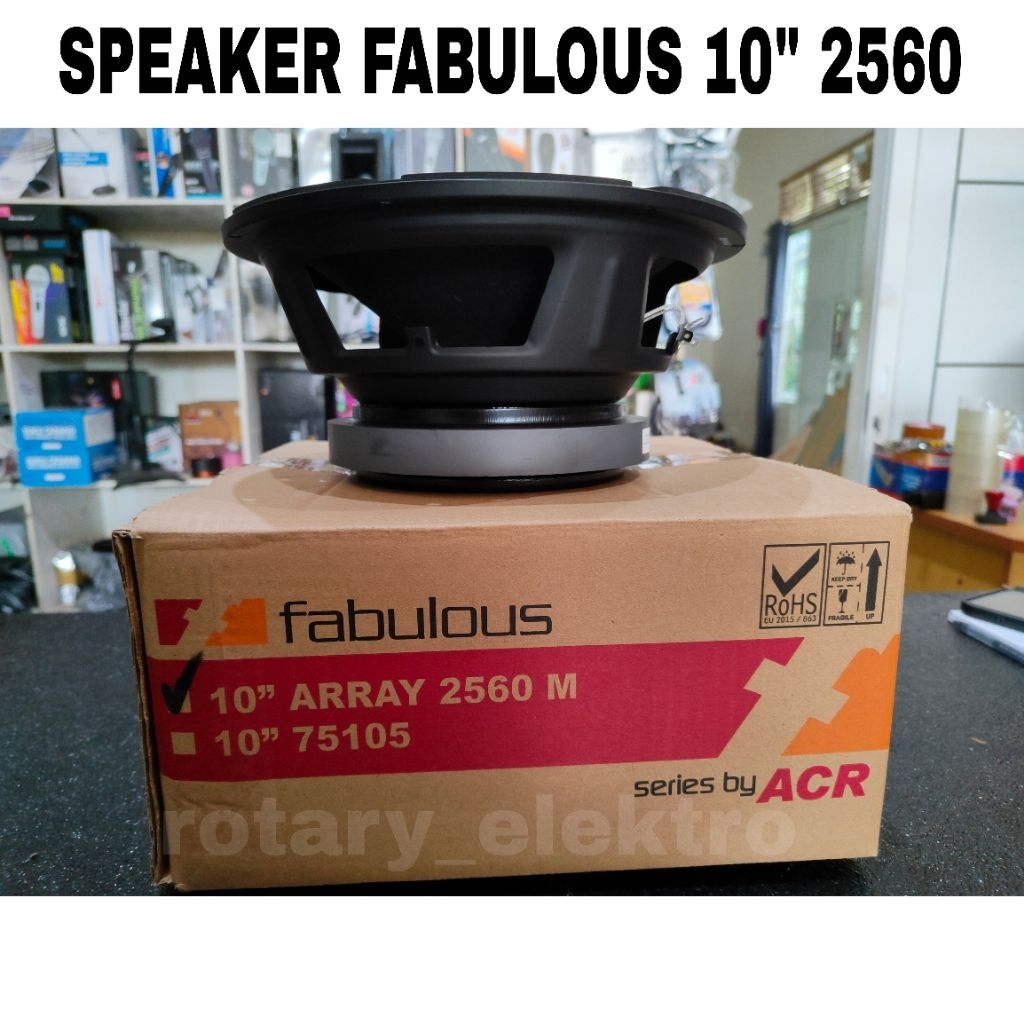 SPEAKER ACR FABULOUS 10" 10INCH ARRAY 2560M SPEAKER MIDDLE