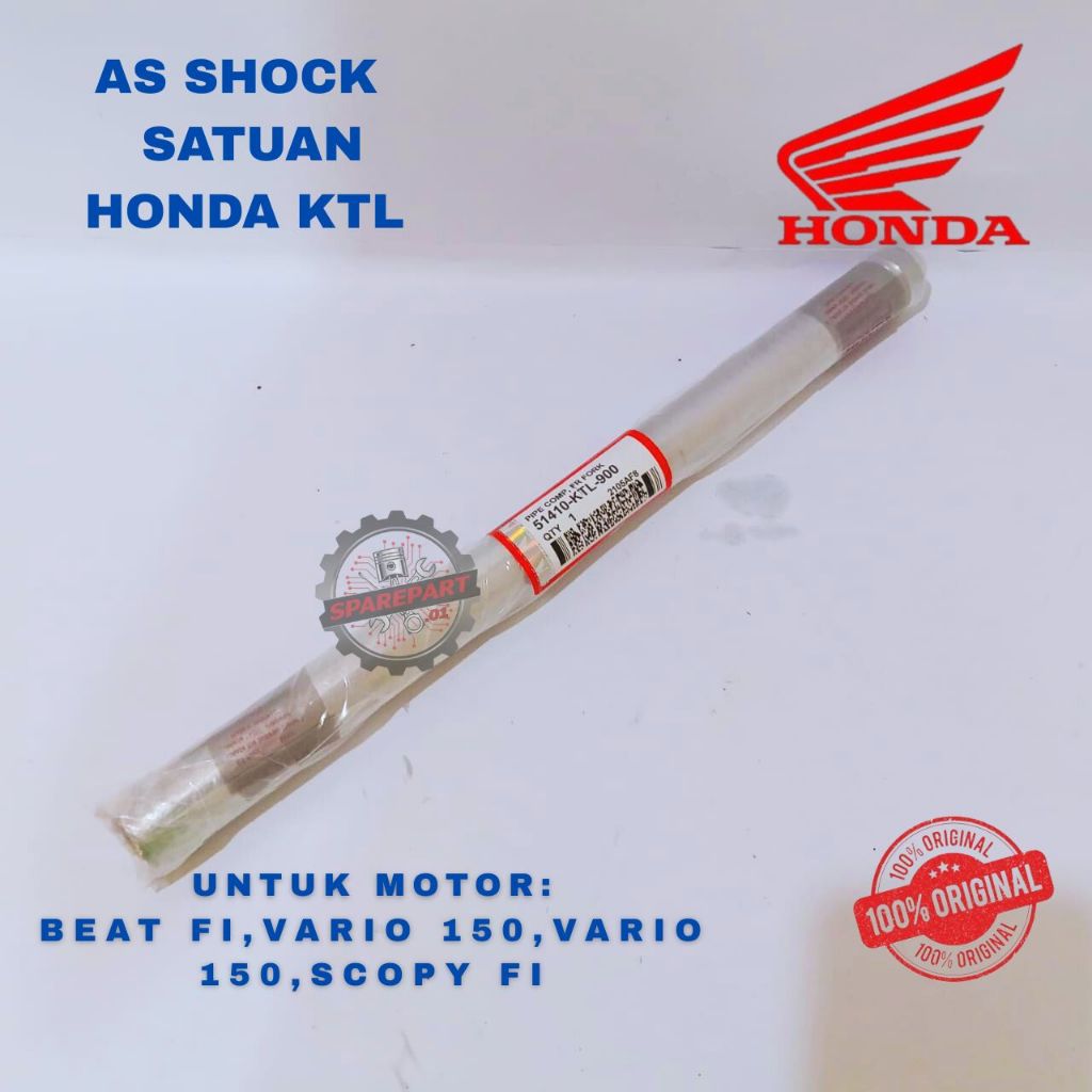 AS SHOCK  ORIGINAL  HONDA KTL BEAT, AS SHOCK BEAT FI, AS SHOCK VARIO 150, AS SHOCK SCOPY