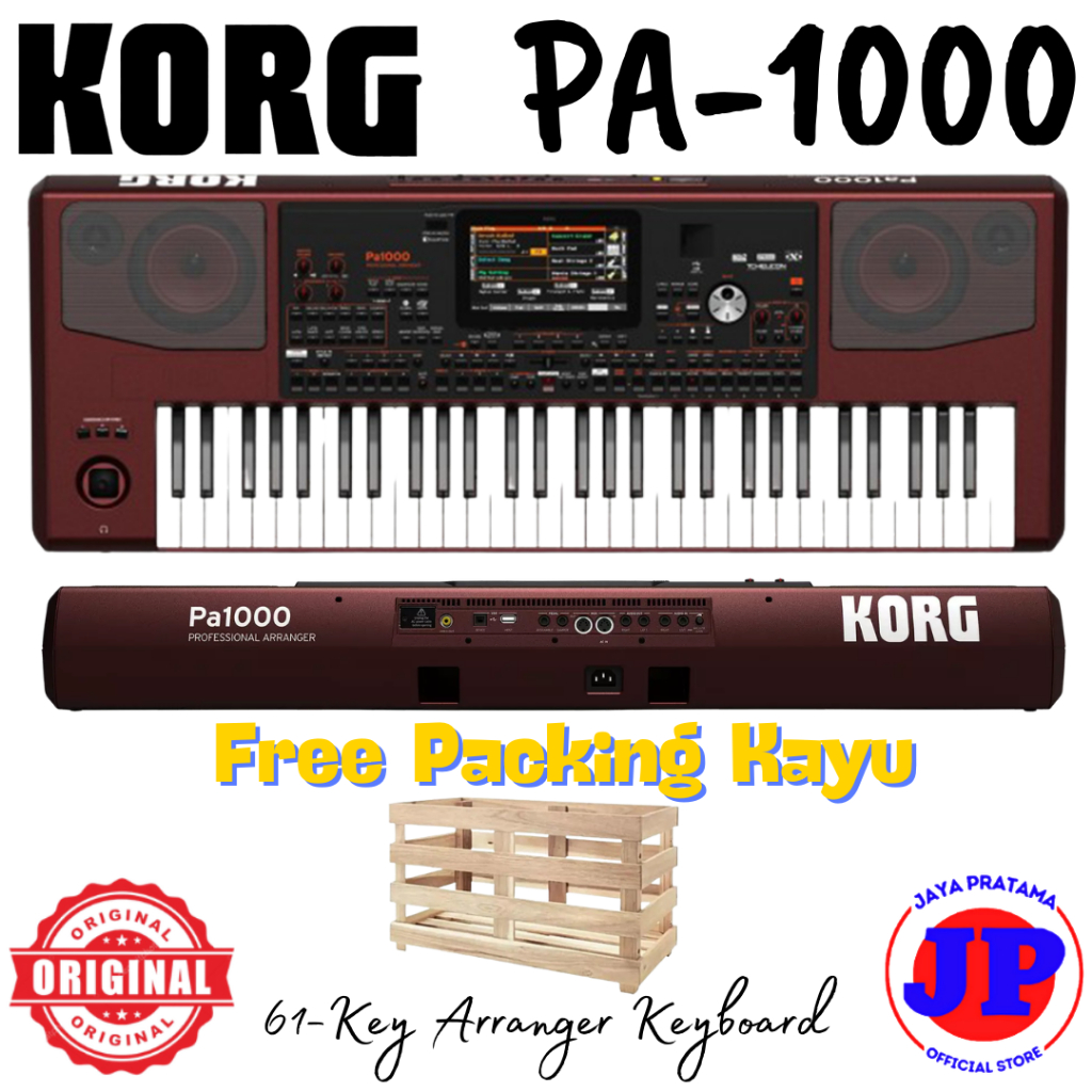 Korg PA1000 PA-1000 61-Key Keyboard Arranger Original