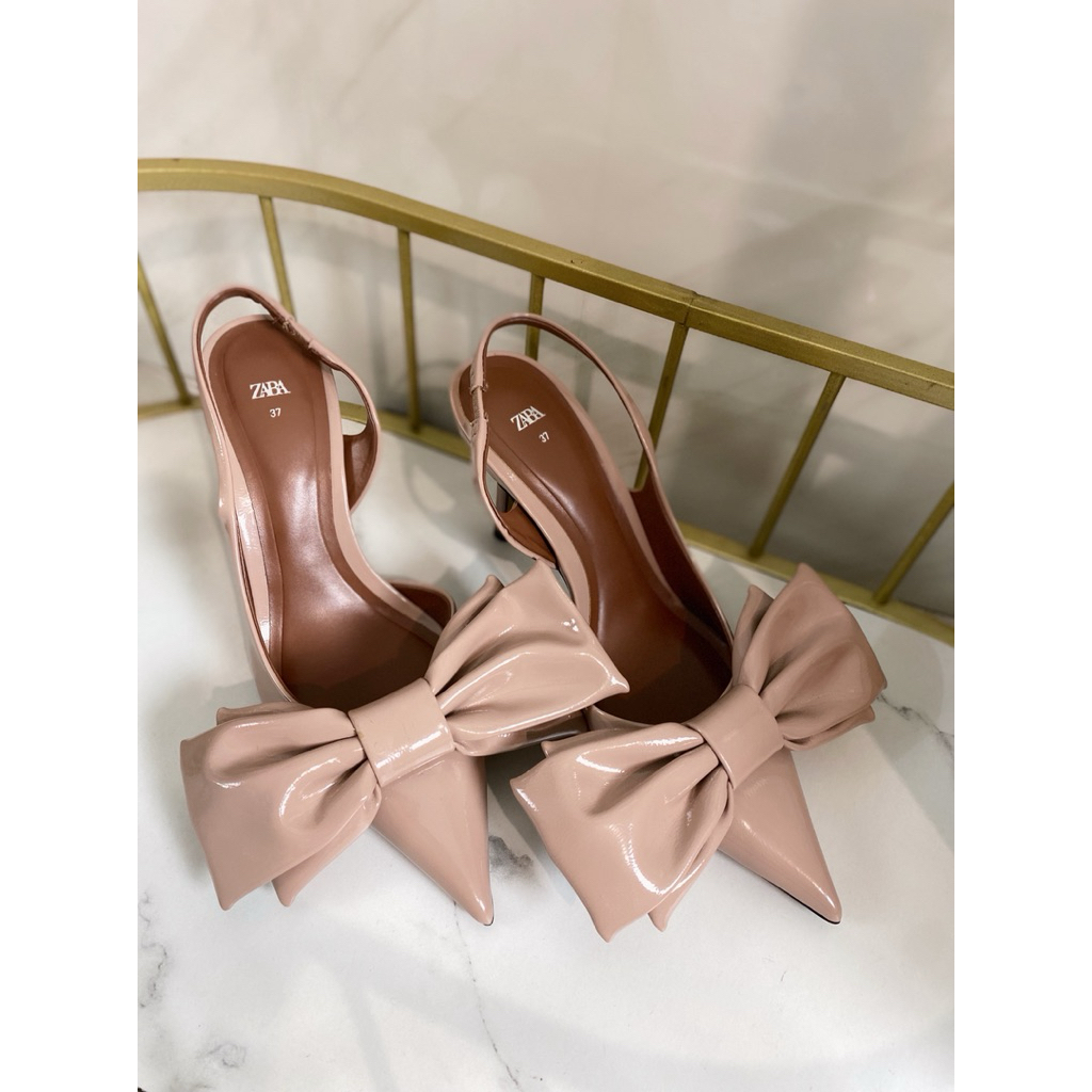 Heels zara original store size 37 model pita