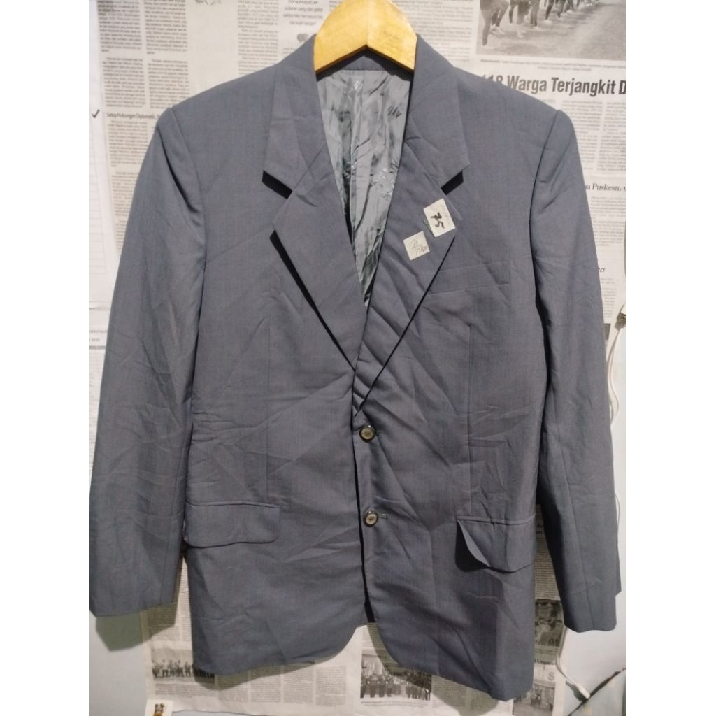 Jas Biru keabu-abuan
