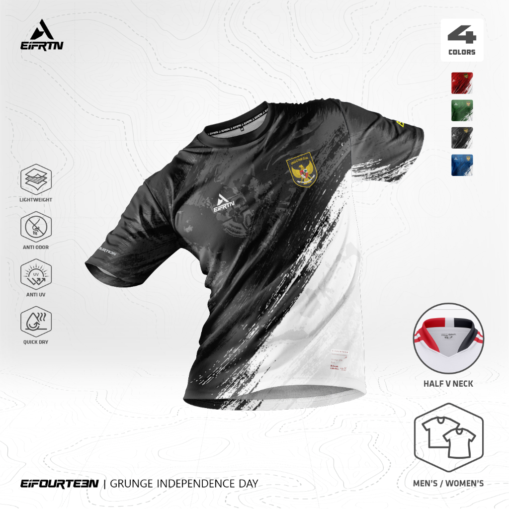 Eiifrtn Baju Kaos Singlet Lebong Jersey Olahraga Sepakbola Futsal Bulutangkis Sepeda Lari Voli Timna