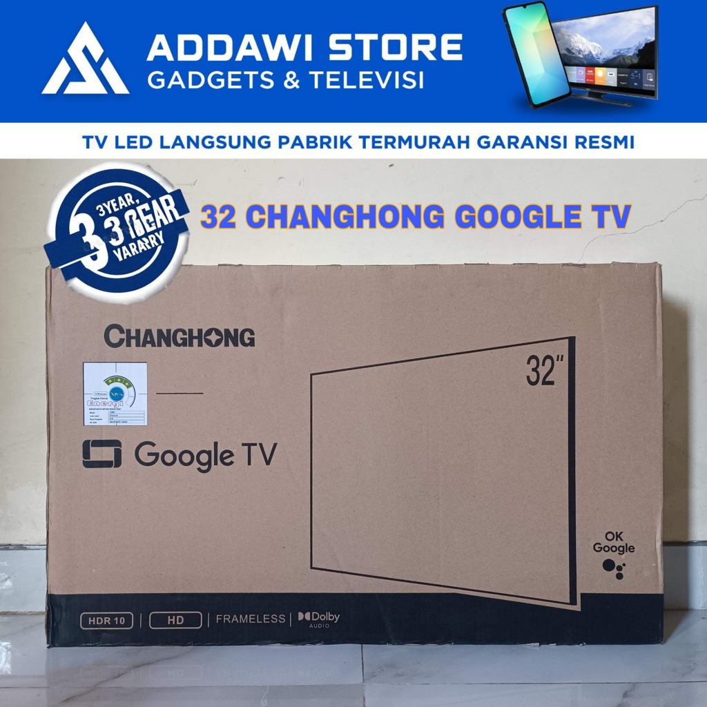 [NEW PABRIK] CHANGHONG L32M91  32inc Google TV