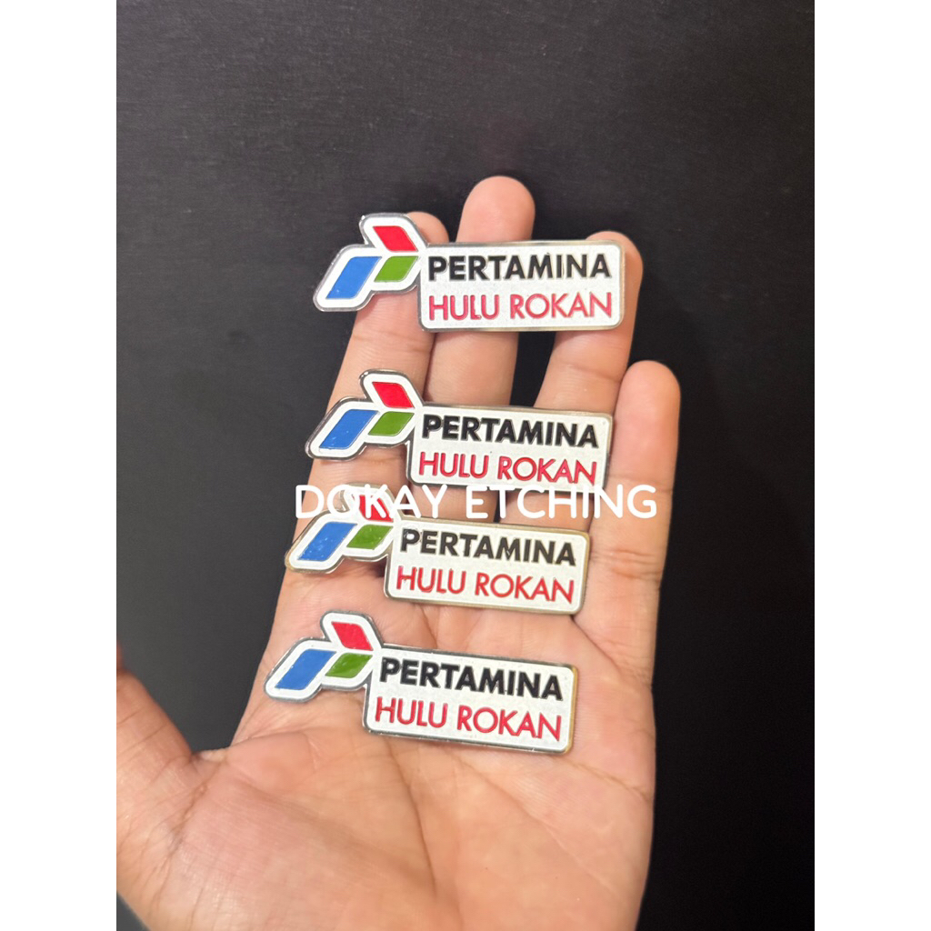 pin pertamina custom / pin pertamina stainless / pin pertamina kuningan / custom pin enamel