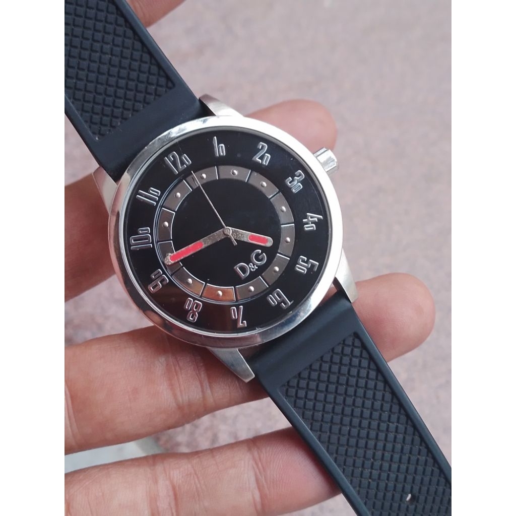 jam tangan dolce & gabbana original mens watch preloved/second/bekas