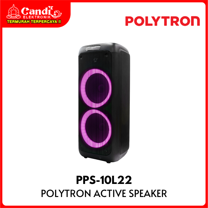 POLYTRON Party Speaker Bluetooth Karaoke Portable Party Max PPS-10L22
