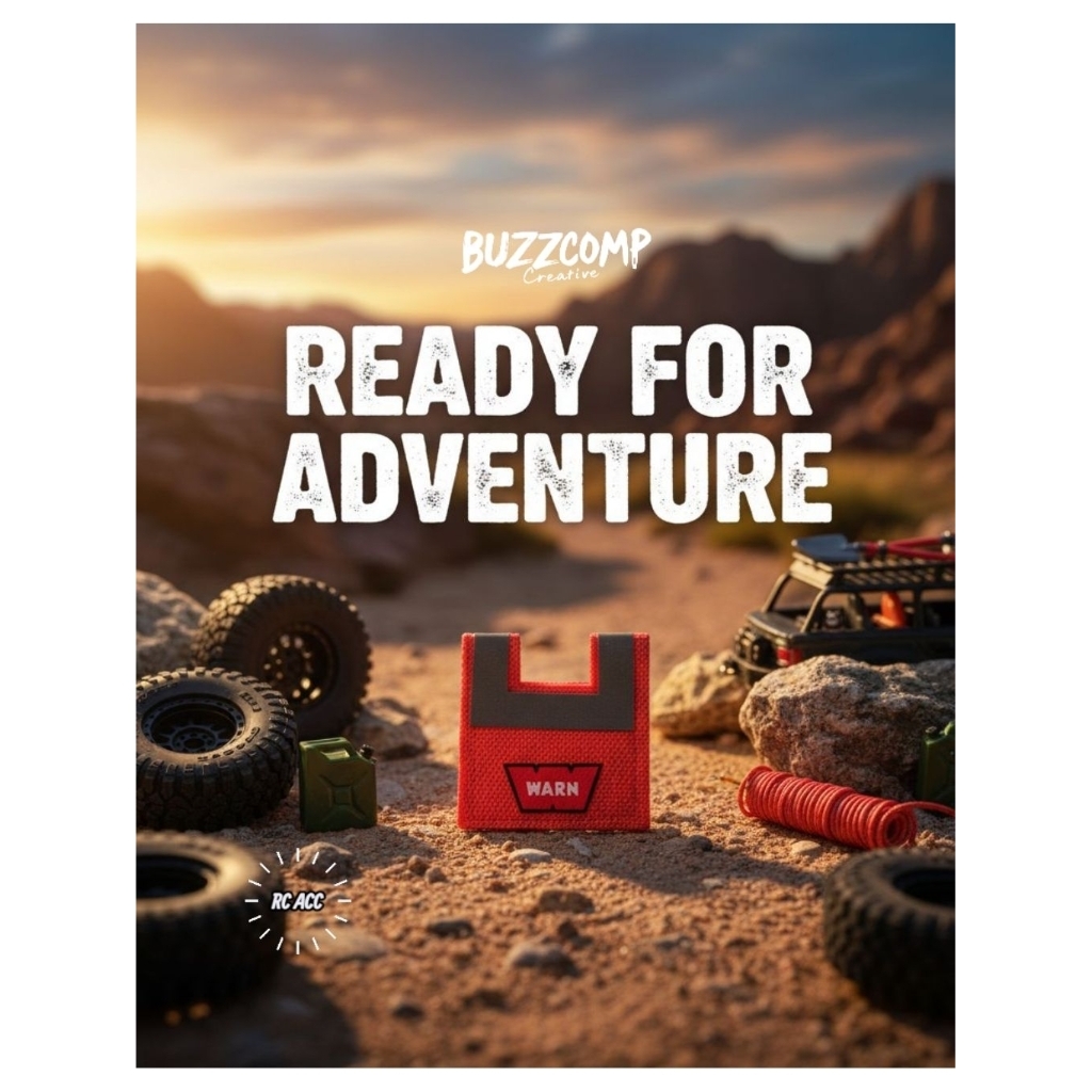 [RC ACC] Winch Blanket RC Scale 1/10 Winch Dumper Scale