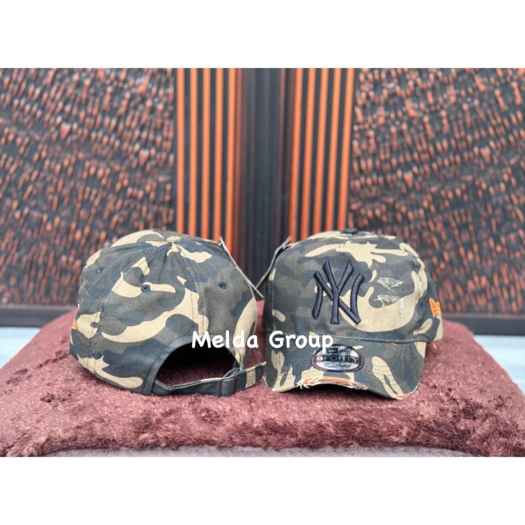 STARTOP.ID - Topi Baseball Distro Caps NY Camo Motif Loreng Terbaru Hat Pria Dan Wanita Kekinian