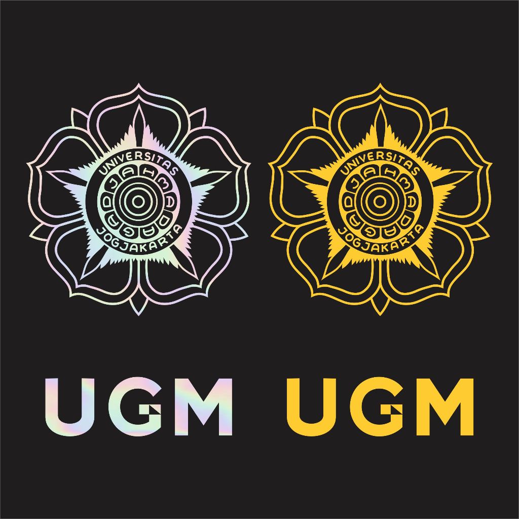 UGM stiker cutting kampus