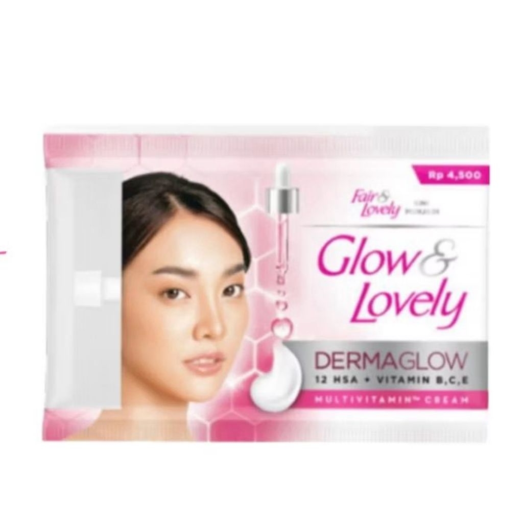 Glow and Lovely Cream Sachet (1 renceng isi 12 sachet)