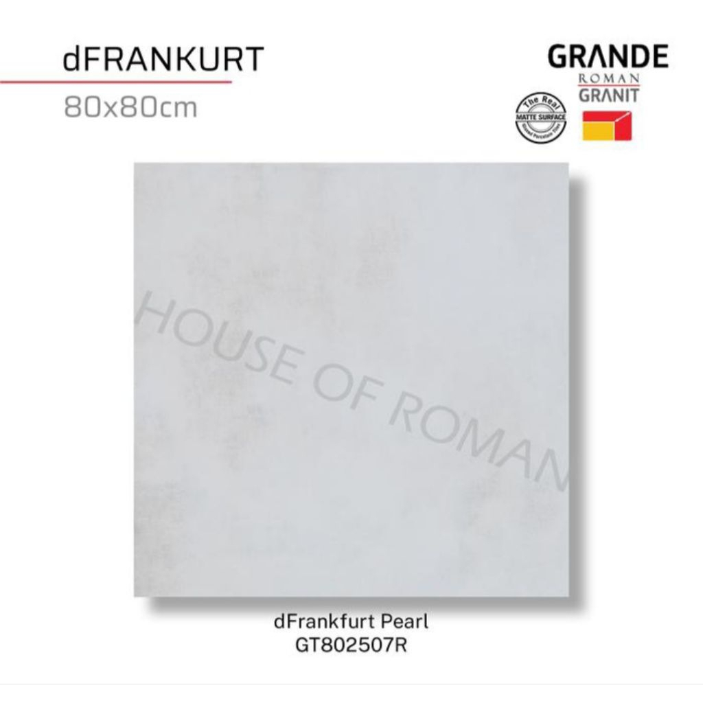 Roman Granit GT802507R dFrankfurt Pearl 80x80 Kw2