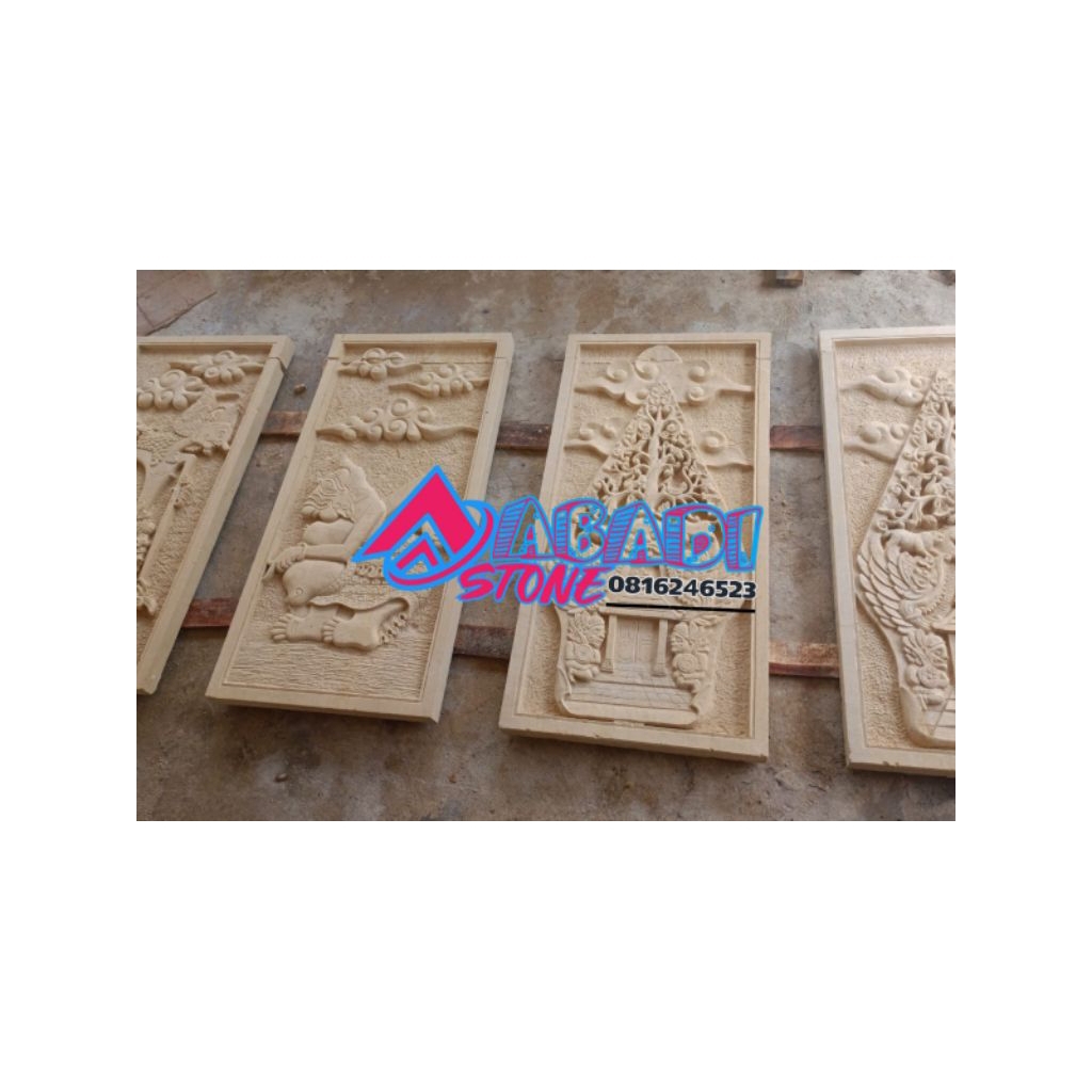 HIASAN DINDING WAYANG /KAYON/GUNUNGAN PAKEM RELIEF
