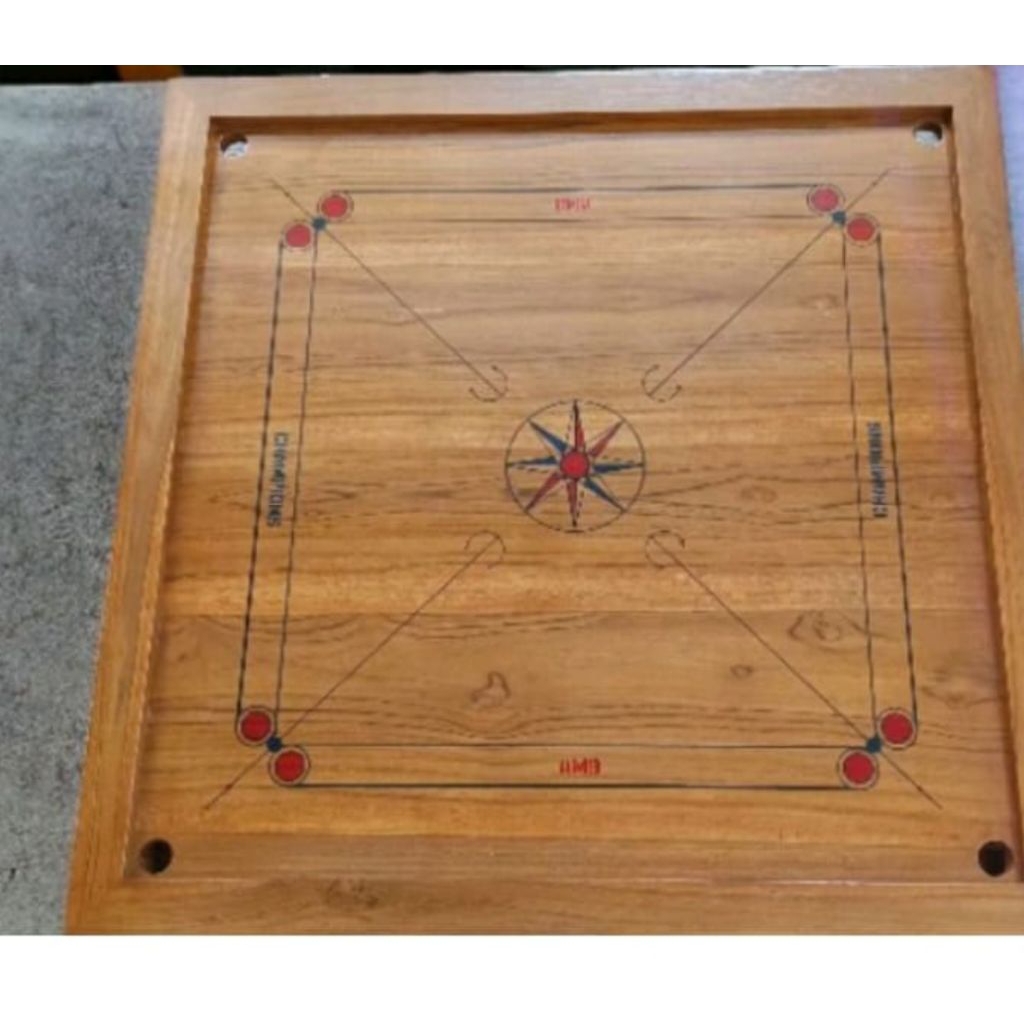 Papan karambol custom premium sudut siku ukuran 120x120