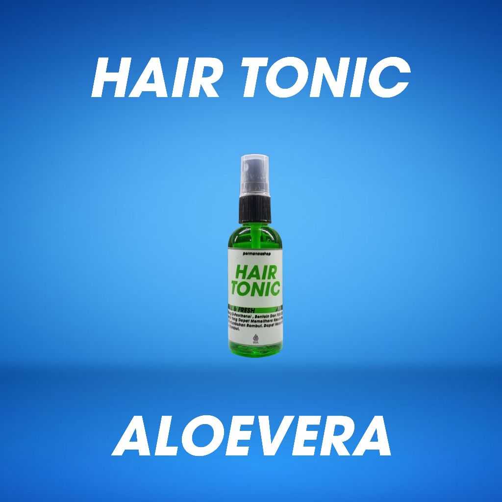 5PCS HAIR TONIC ALOEVERA VITAMIN PERAWATAN RAMBUT PRIA DAN WANITA DEWASA TERBARU
