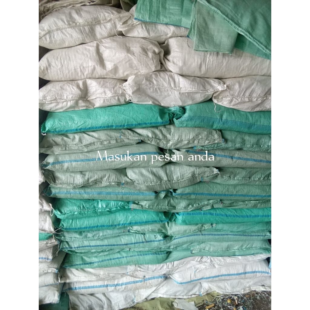 KARUNG BEKAS 50kg  murah isi 50lembar