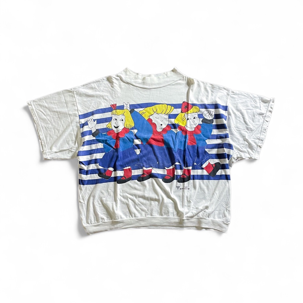 Kaos Vintage Vanilia Design Art tee - Medium