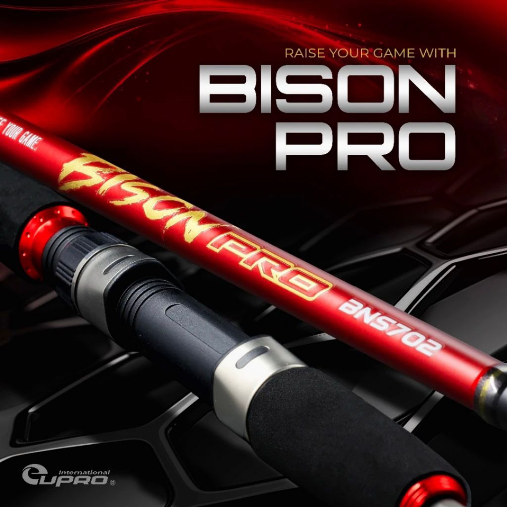 JORAN EUPRO BISON PRO BNS702 FRESHWATER ROD | LIGHT POPPING | HIGH CARBON ROD