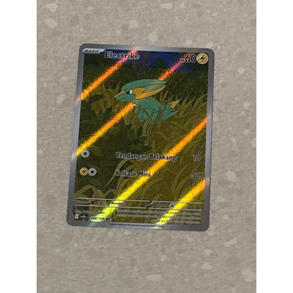 electrike kartu pokemon
