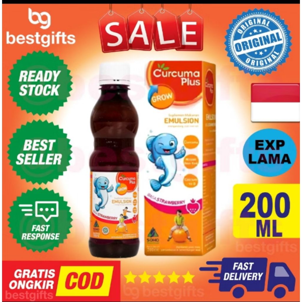 Curcuma plus vitamin penambah nafsu makan anak