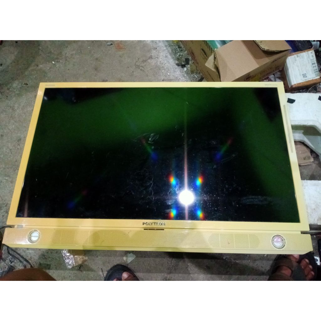 Panel Layar LED Tv 32 inch, Polytron PLD-32D905 Original