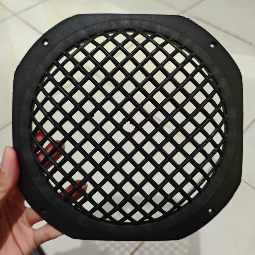 Grill Speaker Kotak 6" Cover Speaker 6 Inch RAM Grill Speaker Tutup Grill Speaker 6 Inch Pigura