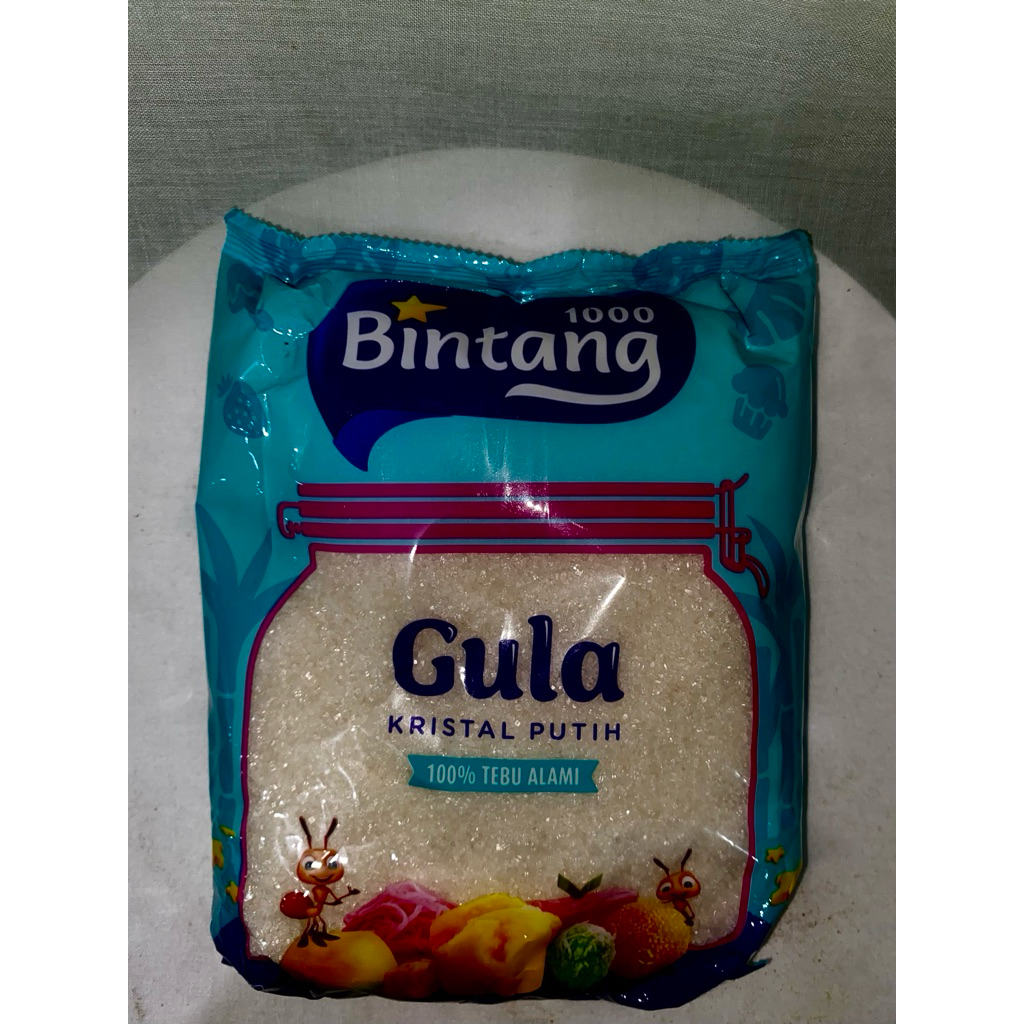 Gula pasir bintang 900 g /Gula kristal putih/Gula pasir