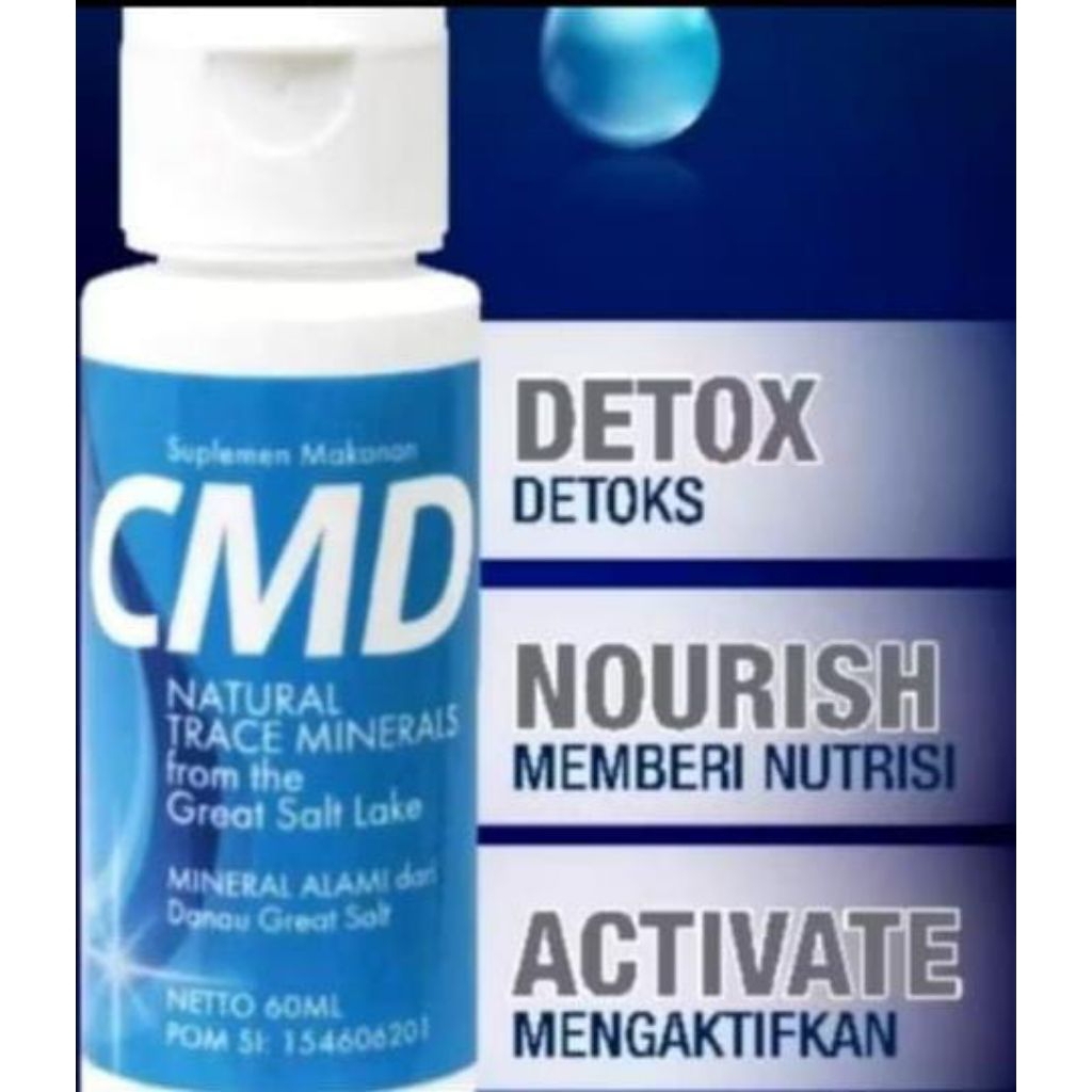 CMD 60ml Concentrate mineral alami by PT .Revell*Expired Maret 2030