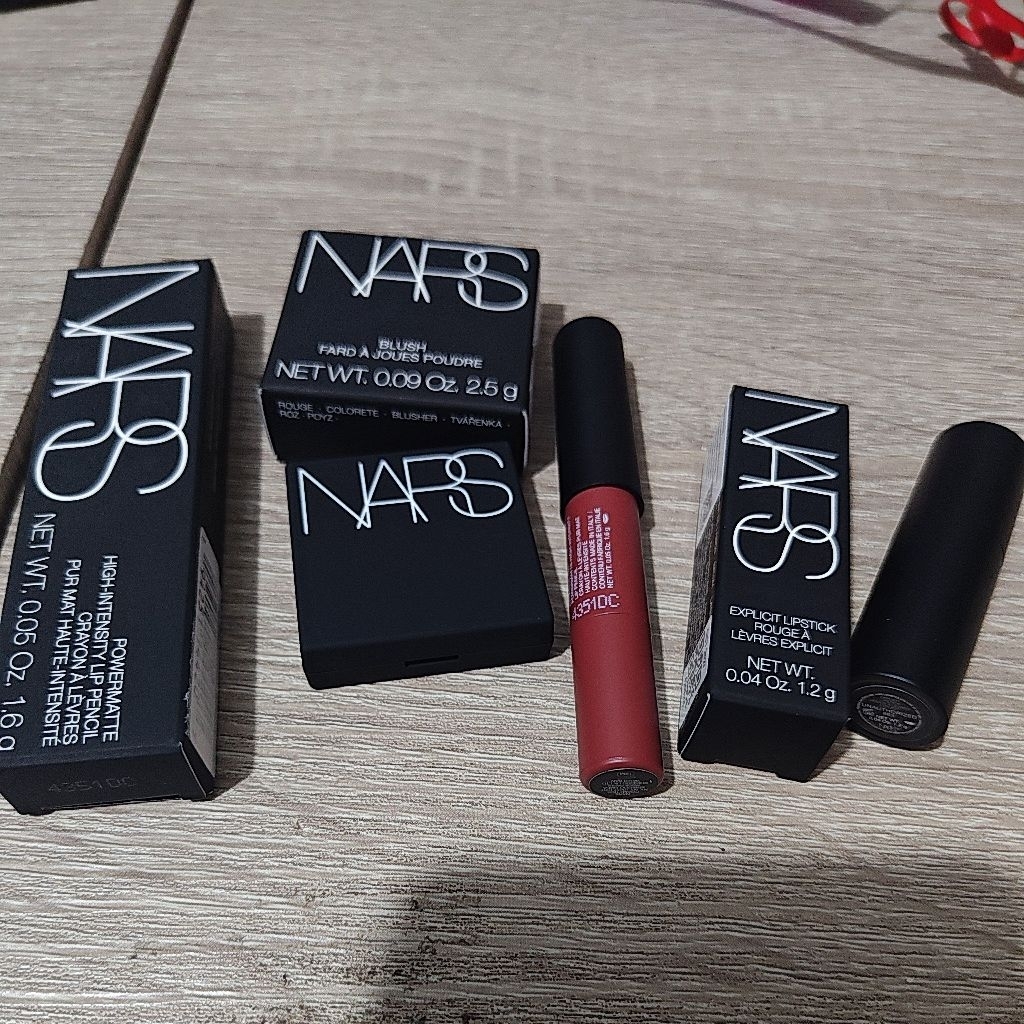 Mini Makeup Make Up Blush On Lipstick Lipstik Lip Pencil Original Nars