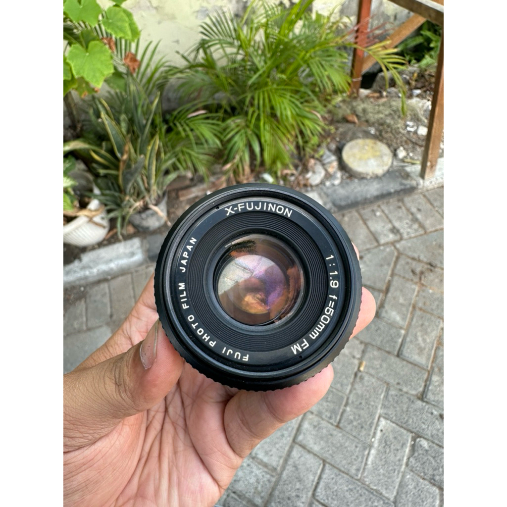 Lensa X-Fujinon 50mm f1.9 Mulus Manual Mount FAX.