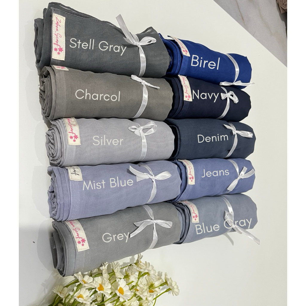 HIJAB BYZAHRA ZAHRA_SCARF HIJAB SEGIEMPAT PARIS JAPAN