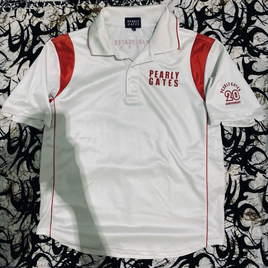 Jersey Polo Shirt Pearly Gates Vintage 1989