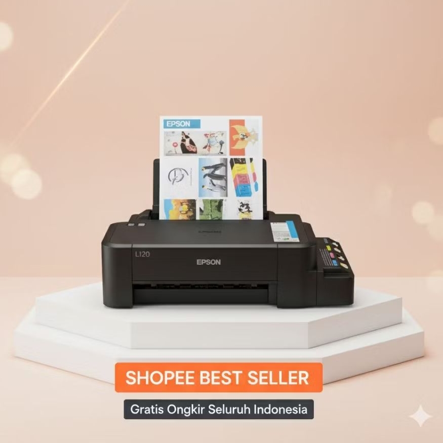 PRINTER EPSON L120 + sandaran printer L120(SECOND)