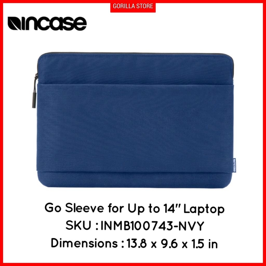 Incase Go Sleeve for Up to 14" Laptop (INMB100743-NVY) - Navy