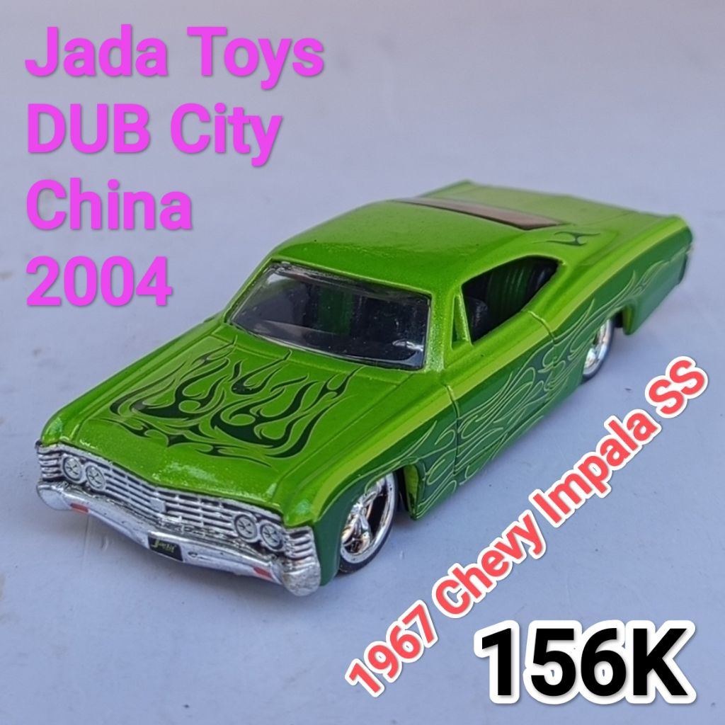 Diecast Jada Toys 64 DUB City 1967 Chevy Impala SS Lowrider Loose
