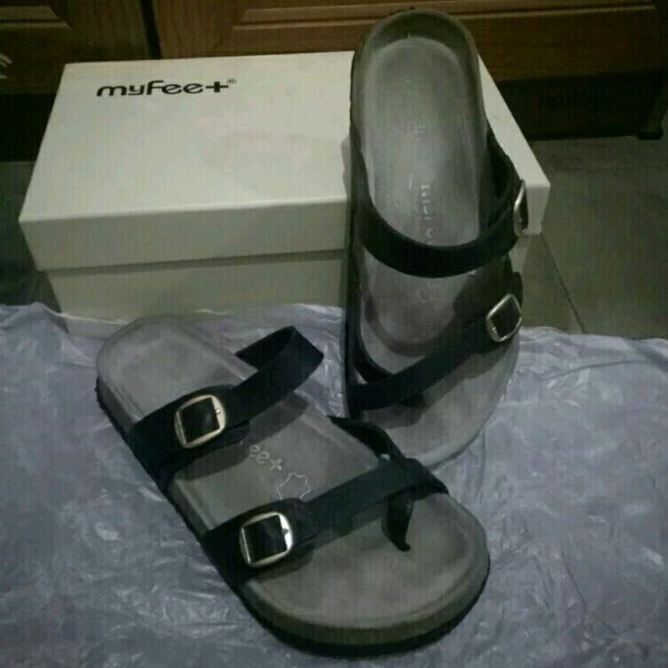 Preloved Sandal MyFeet My Feet Ukuran 39 Hitam